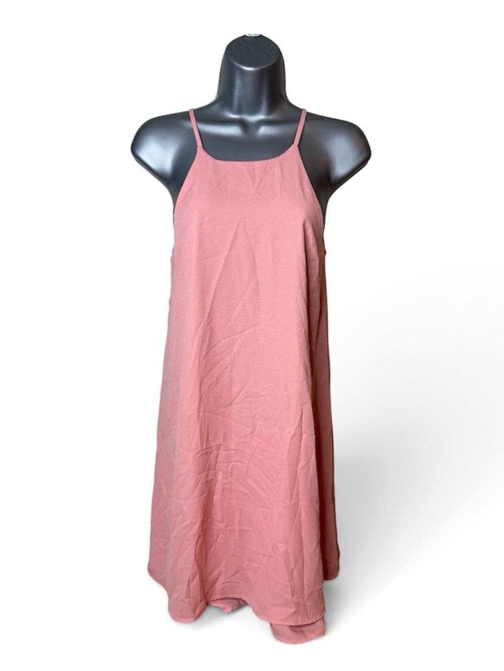 Sleeveless Dusty Rose Slip Dress by Pink Rose